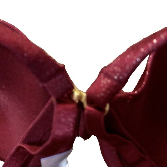 Secret Treasures Intimates Bra Womens 34C Used Burgundy - Picture 8 of 11